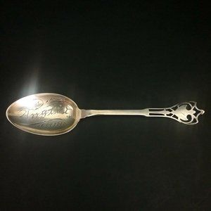 Vintage Austin Minnesota Sterling Silver Souvenir Spoon